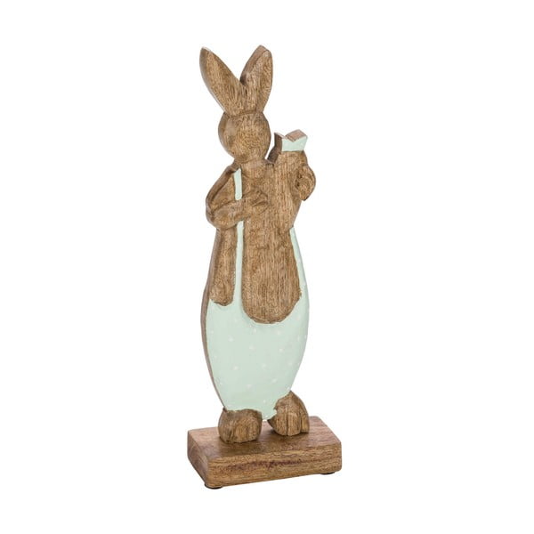 Decorațiune din lemn pentru Paște Ego Dekor Easter Bunny, verde