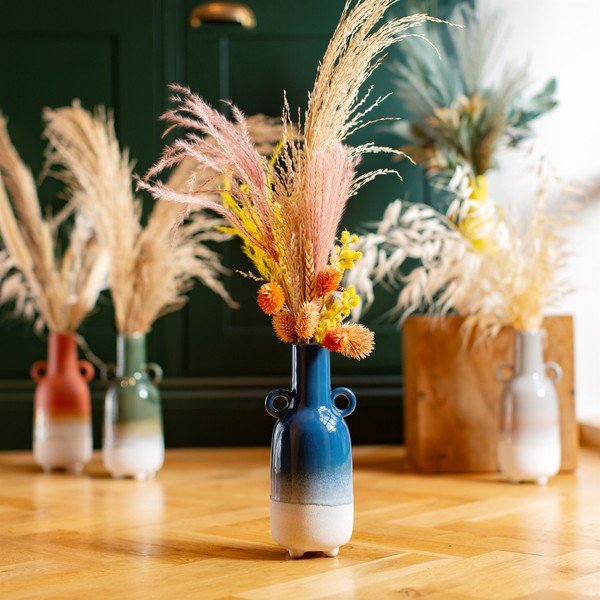 Vază Sass & Belle Bohemian Home Mojave, ø 23 cm, albastru-image-1