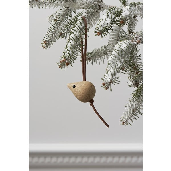 Decorațiune de Crăciun suspendată din lemn Kähler Design Nordic Tales-image-2