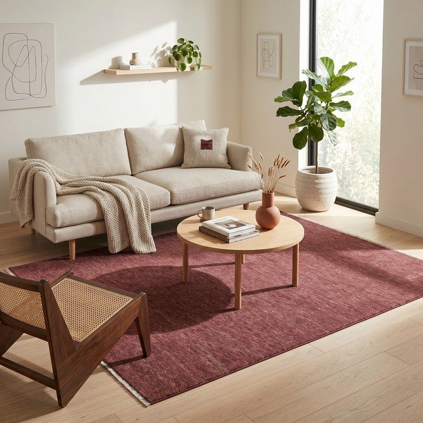 Covor burgundy 160x230 cm Puro – ESTE-image-2