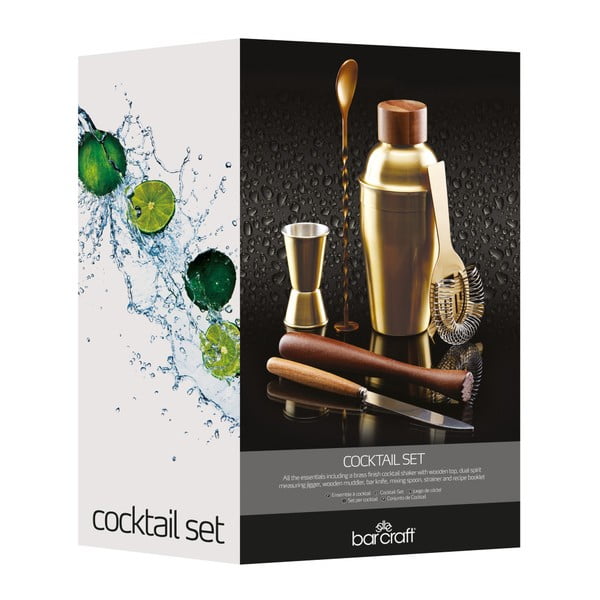 Set 6 piese pentru cocktail Kitchen Craft Bar Craft, 450 ml-image-2
