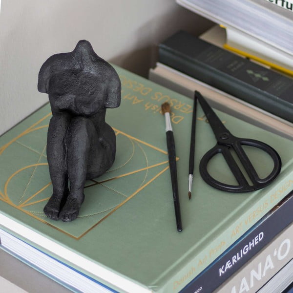 Statuetă din polirășină (înălțime 14 cm) Sitting Woman – Mette Ditmer Denmark-image-1