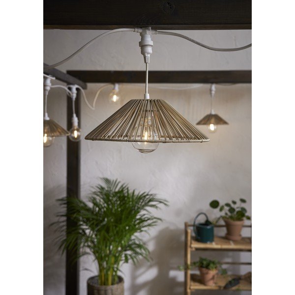 Abajur bej ø 38 cm Vide – Star Trading-image-3