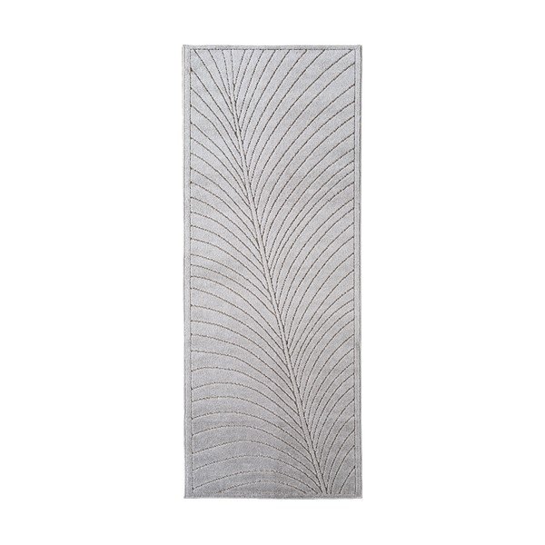 Covor tip traversă pentru interior și exterior argintiu 80x250 cm Nova 1204 – Ayyildiz Carpets