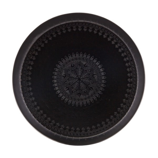 Tavă decorativă BePureHome Waitress, Ø 55 cm, negru-image-1