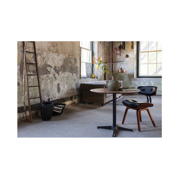 Masă cu structură din oțel negru Dutchbone, ⌀ 75 cm-image-4