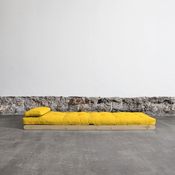 Șezlong extensibil Karup Figo Raw/Amarillo-image-3