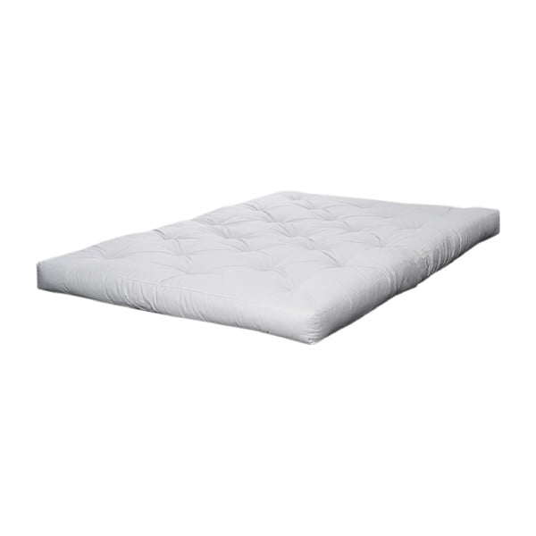 Saltea tip futon moale albă 180x200 cm Triple latex - Karup Design