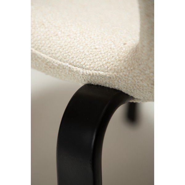 Scaun de dining crem tapițat Heap – DAN-FORM Denmark-image-4