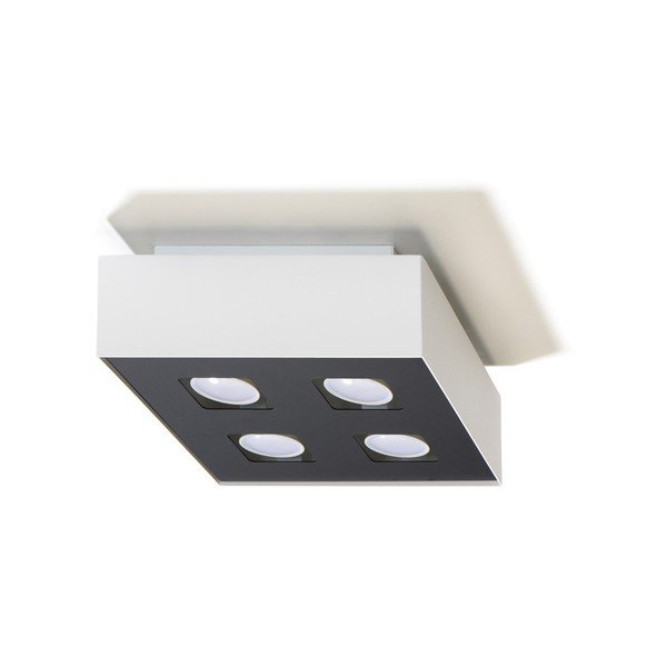 Plafonieră Sollux Hydra 4 White