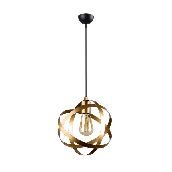 Lustră aurie din metal Lama – Squid Lighting-image-2