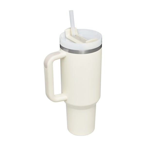 Termos crem cu pai din oțel inoxidabil 1,18 l Quencher H2.0 FlowState Tumbler Cream – Stanley-image-1