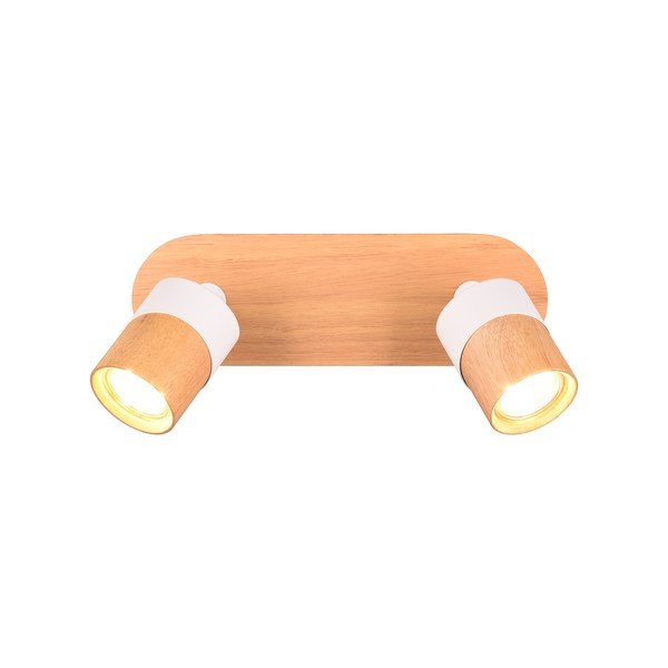 Plafonieră albă-maro ø 6 cm Aruni – Trio-image-1