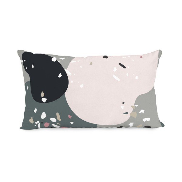 Set 2 fețe de pernă din bumbac Blanc Granite-image-2