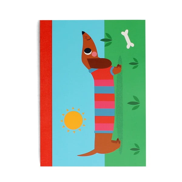 Carnețel 60 pag. A6 Sausage Dog – Rex London
