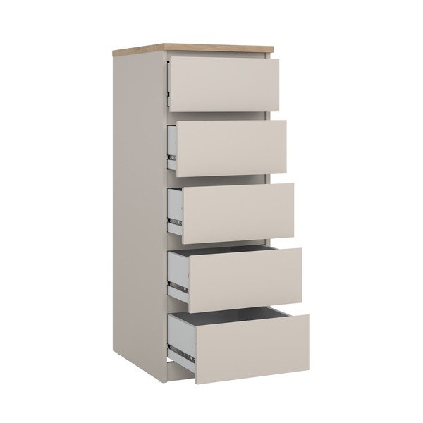 Comodă crem 40x111x50 cm Naia – Tvilum-image-3