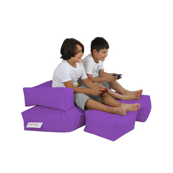 Beanbag de grădină pentru copii 2 buc. Double – Floriane Garden-image-1