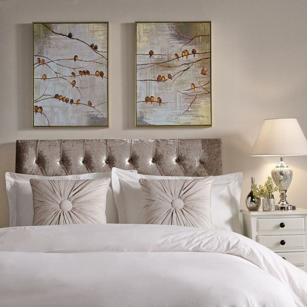 Set 2 tablouri pictate manual Graham & Brown Birds-image-1