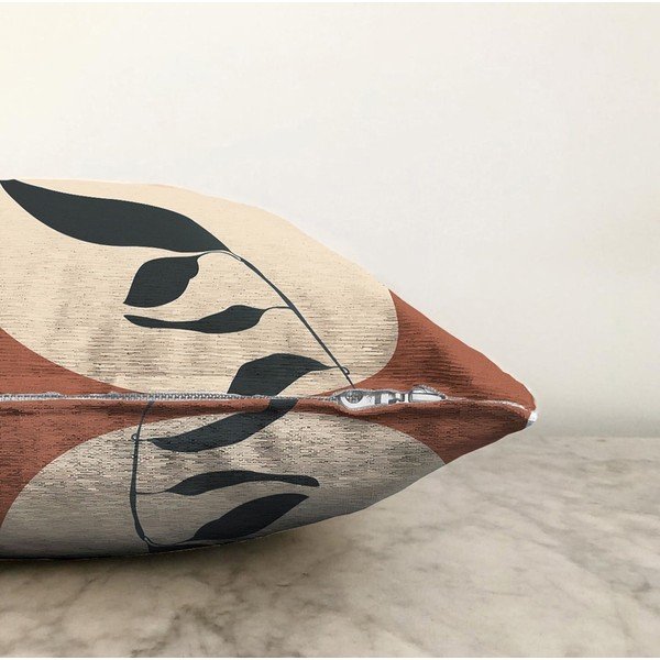 Față de pernă din amestec de bumbac Minimalist Cushion Covers Twig, 55 x 55 cm-image-1