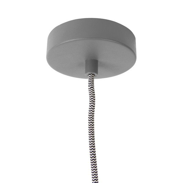 Lustră Leitmotiv Slender, înălțime  14,5 cm, gri-image-1