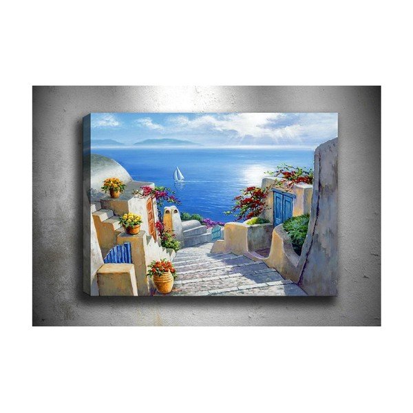 Tablou Tablo Center Greek Paradise, 70 x 50 cm