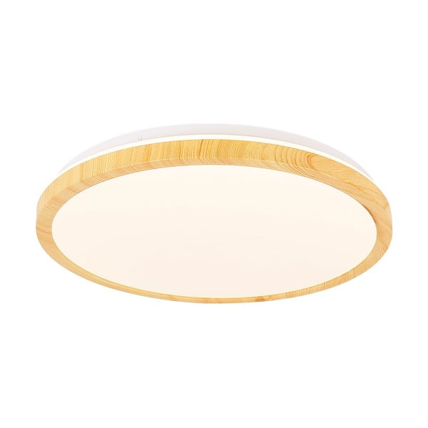 Plafonieră în culoare naturală LED ø 48 cm Gandava – Candellux Lighting