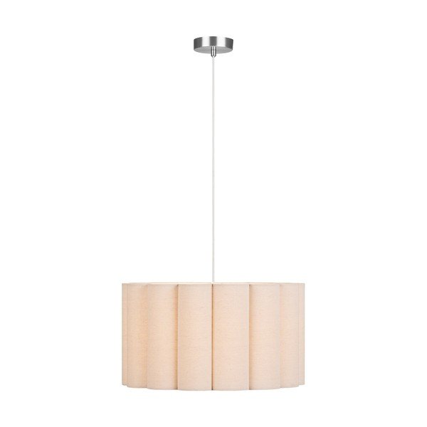 Lustră bej din in ø 45 cm Watton – House Nordic-image-2