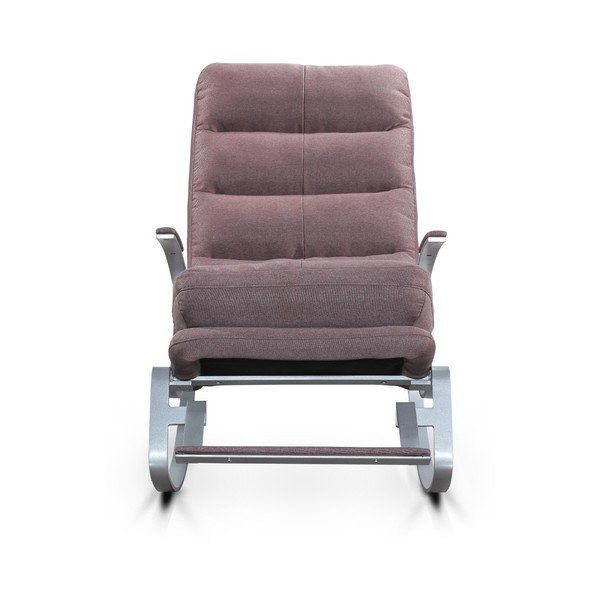 Fotoliu balansoar Garageeight Rockport, gri - maro-image-1