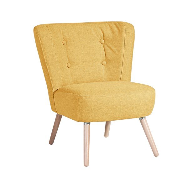 Fotoliu Max Winzer Neele Duro Yellow, galben