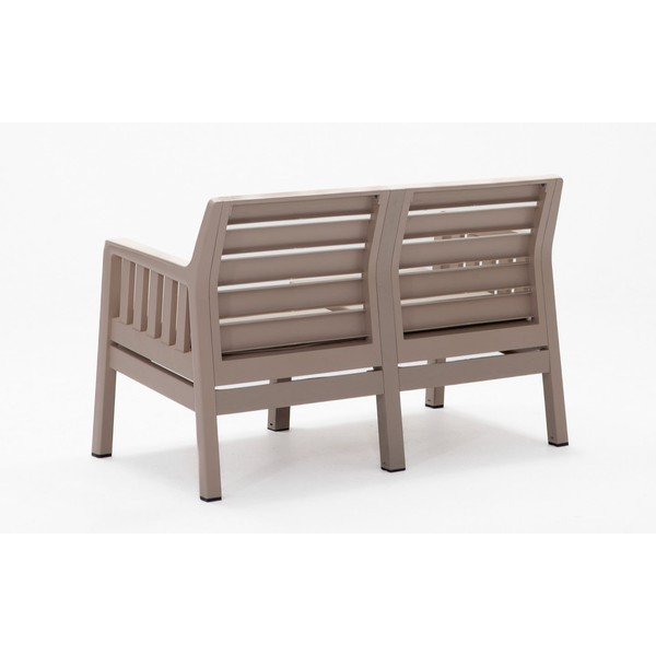 Set mobilier de grădină bej pentru 4 persoane Lara – Floriane Garden-image-4