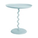 Măsuță auxiliară rotundă din metal ø 40 cm Zig Zag – Leitmotiv