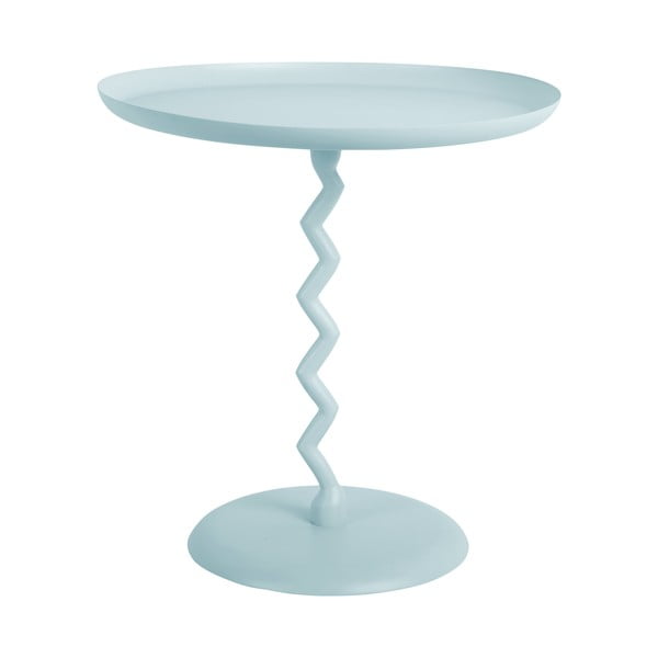 Măsuță auxiliară rotundă din metal ø 40 cm Zig Zag – Leitmotiv