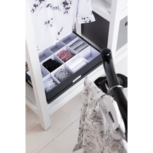 Cutie cu compartimente Bigso Box of Sweden Jakob, gri închis-image-1