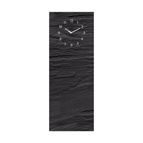 Tablă magnetică cu ceas Eurographic Black Slate, 30 x 80 cm-image-2
