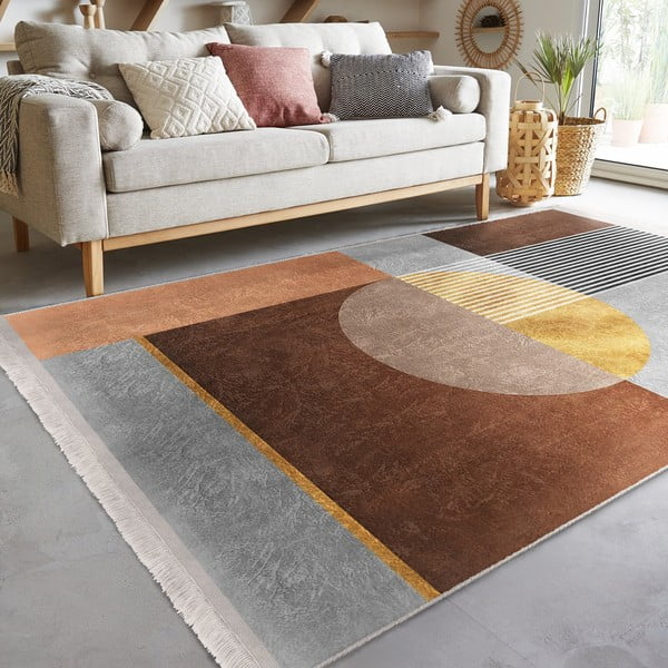 Covor gri/maro 160x230 cm – Mila Home-image-2