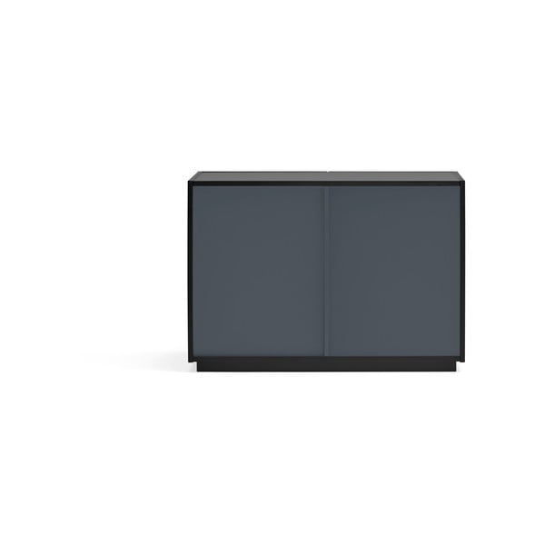 Comodă neagră joasă 100x70 cm Doric – Teulat-image-4