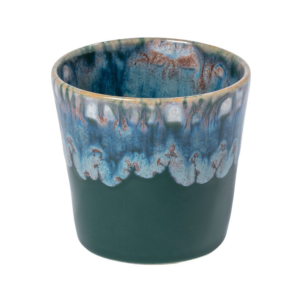 Ceașcă verde-închis din gresie ceramică 190 ml Grespresso – Costa Nova