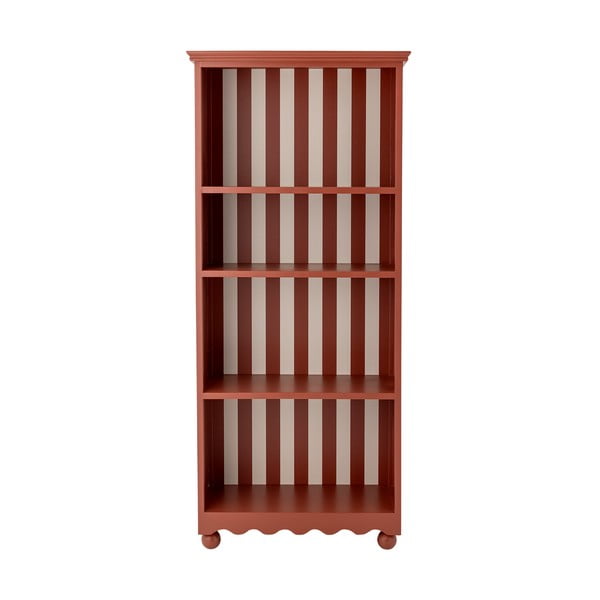 Bibliotecă roșie 66x151,5x32 cm Sasha – Bloomingville