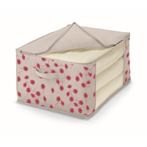 Cutie depozitare pături Cosatto Poisf, 45 x 60 cm, roz - alb
