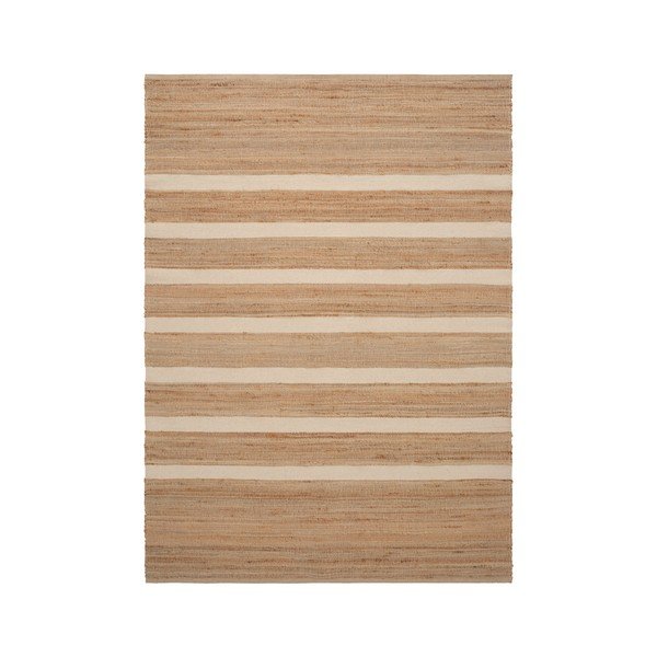 Covor în culoare naturală țesut manual din amestec de iută 160x230 cm Otti – Jotex
