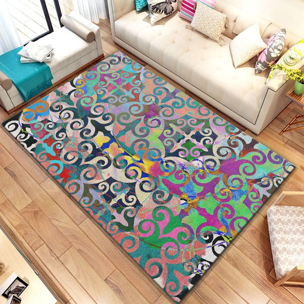 Covor Homefesto Digital Carpets Melmo, 100 x 140 cm
