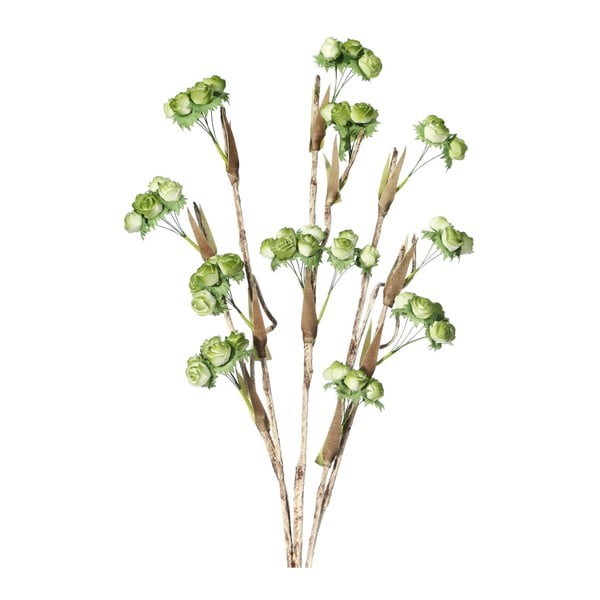 Floare artificială Ixia Branch, verde