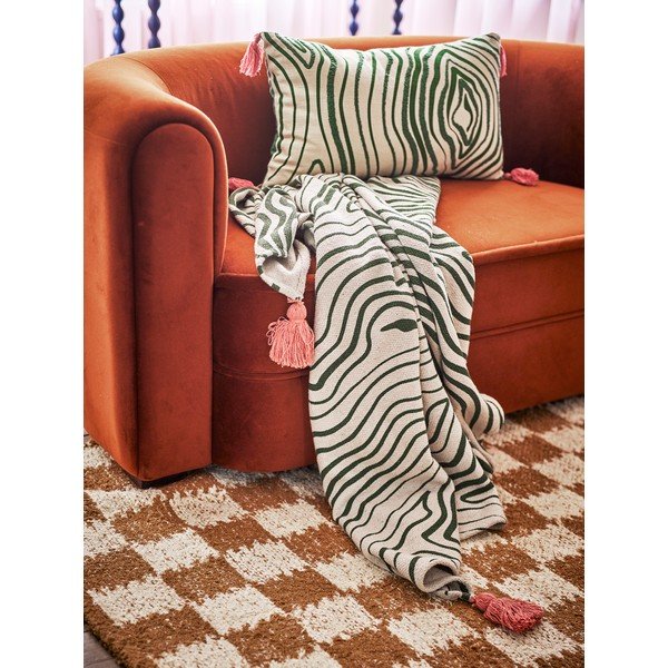 Pătură din amestec de bumbac 130x160 cm Woodsby – Bloomingville-image-2