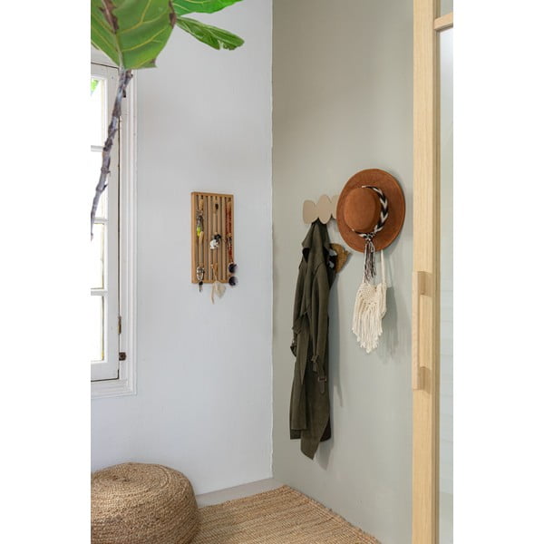 Cuier de perete bej din metal 58 cm Tumulo – Spinder Design-image-3