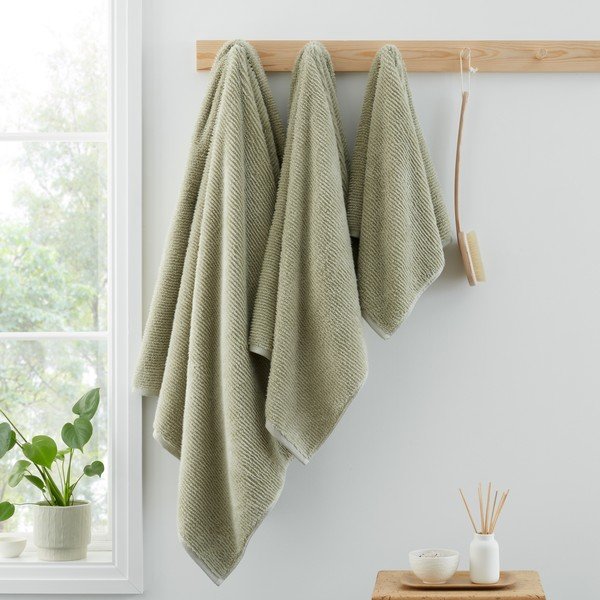 Prosop verde deschis din bumbac 70x127 cm Soft Zero Twist Spa Towel – Bianca-image-2