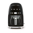 Aparat de cafea negru cu filtru 50's Retro Style - SMEG