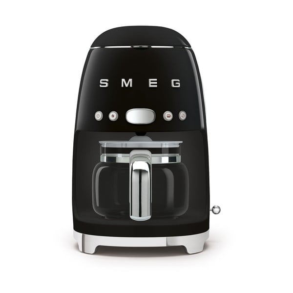 Aparat de cafea negru cu filtru 50's Retro Style - SMEG