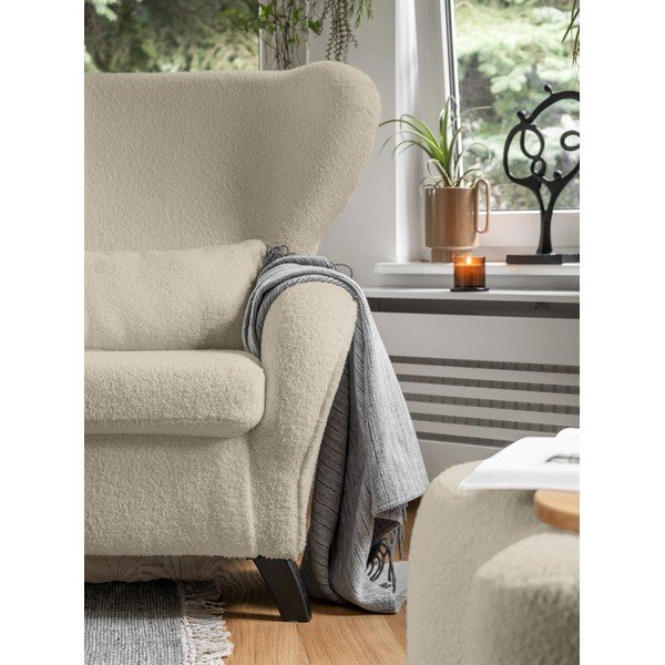 Fotoliu cu spătar înalt Miuform Miuf, bej-image-3