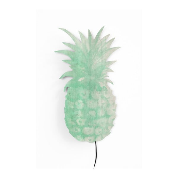 Aplică Really Nice Things Pineapple, 26 x 42 cm, verde