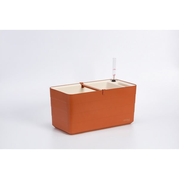 Jardinieră din plastic cu sistem de auto-irigare 39,5 cm Berberis – Plastia-image-3